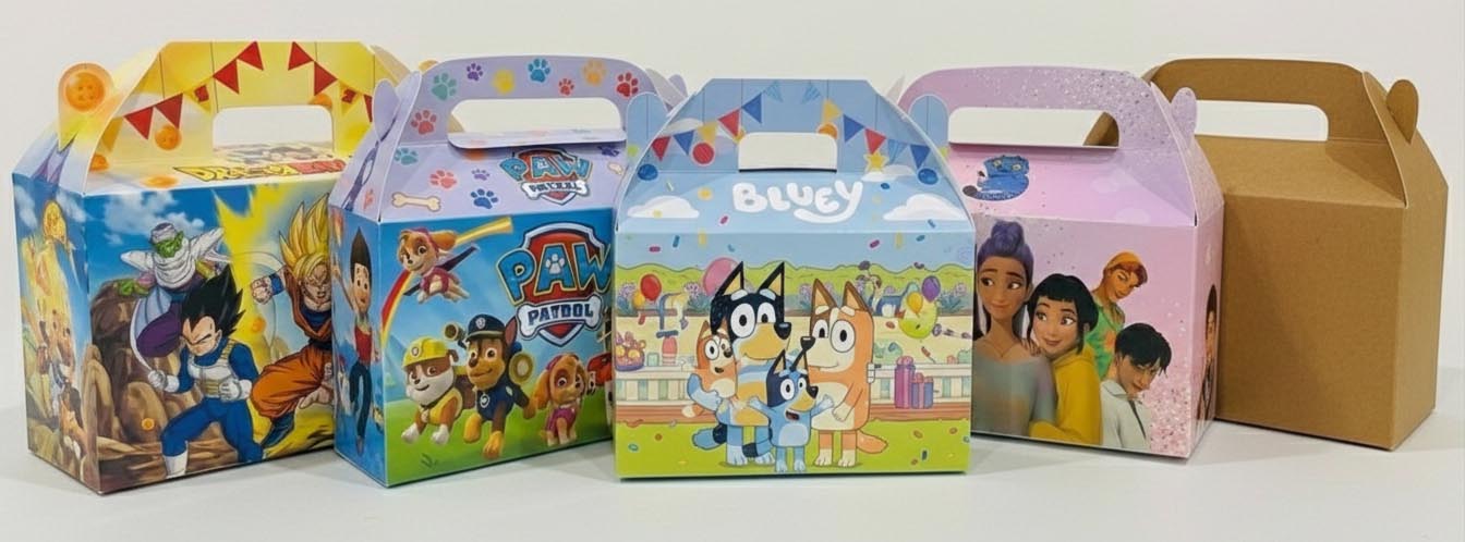 Cajita regalo de cumpleaños para niños